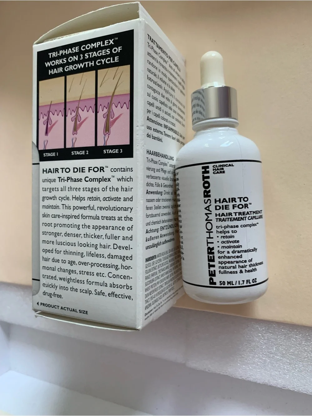 Peter Thomas Roth Hair To Die For, Hair Treatment Clinical Hair Care